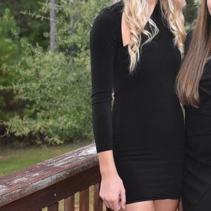 Hello Molly black mini dress